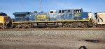 Side Shot of CSX 7224 With Sun Reflecting Off Her Box Car Logo Paint Job :)))